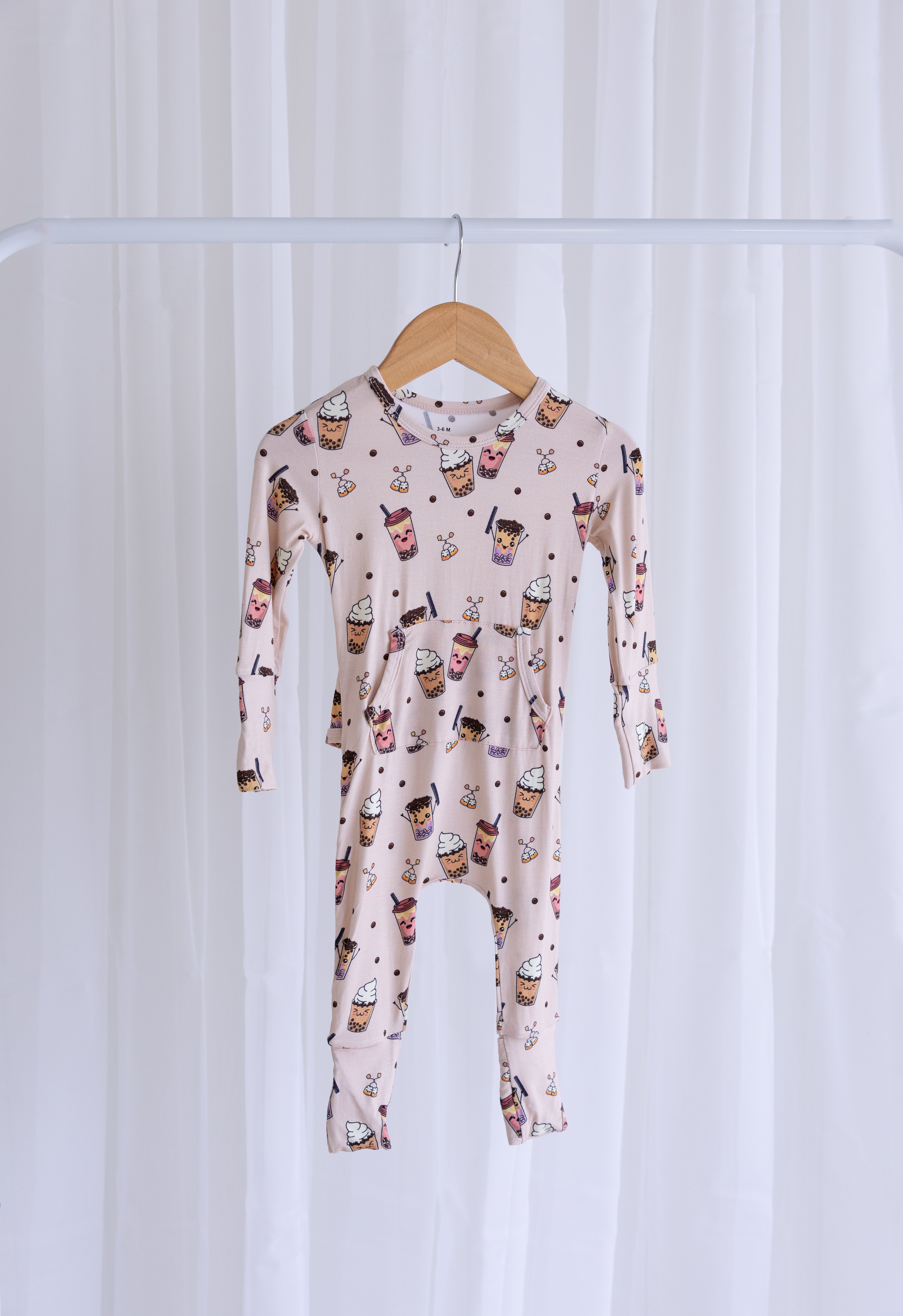 Bamboo romper - Boba-licious